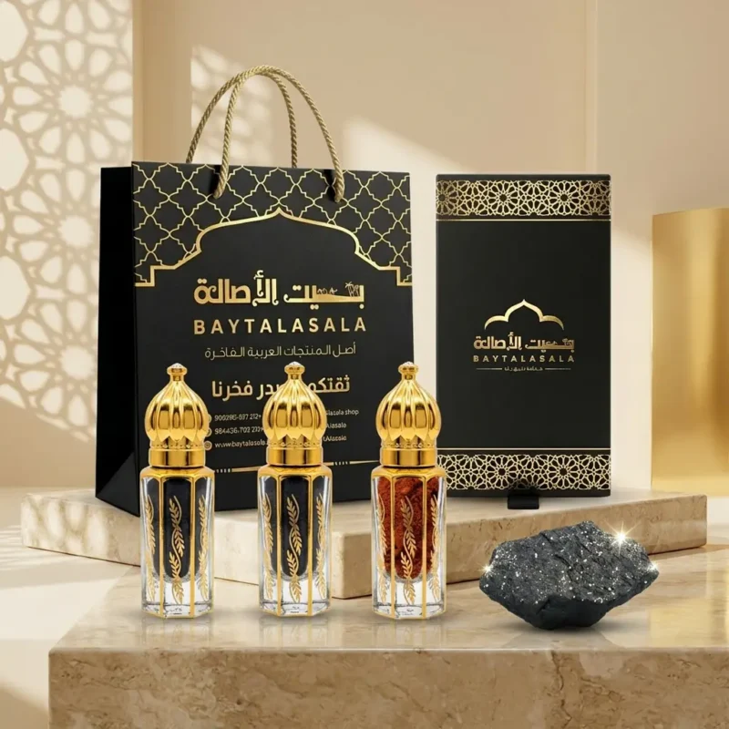 مجموعة فاخرة من كحل الإثمد الأصلي بجميع أنواعه من بيت الأصالة